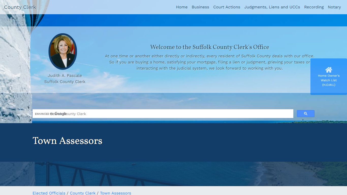 Town Assessors - Suffolk County, New York